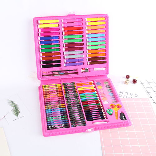 兒童水彩筆繪畫(huà)套裝 啟蒙美術(shù)學(xué)習(xí)的理想文具與禮物